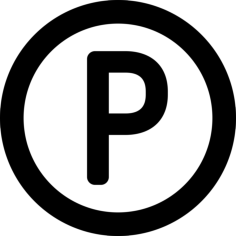 P Inside A Circle Sketch Style Svg Vector, Free Vectors File